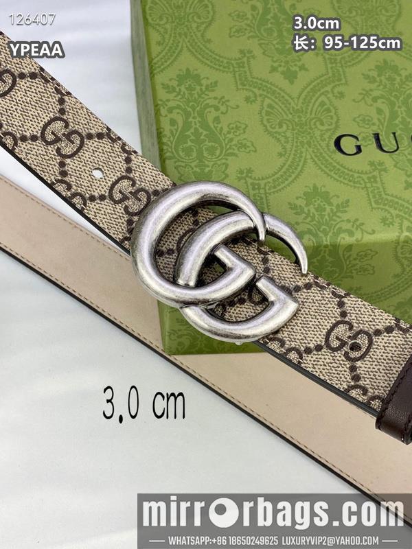 Replica Gucci belt 30mmX95-125cm 8L20