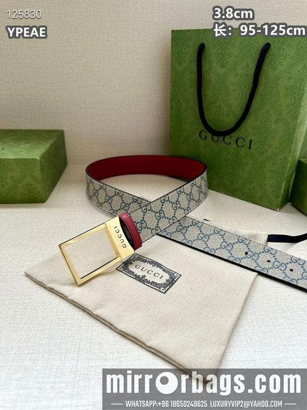 Replica Gucci belt 38mmX95-125cm 8L01