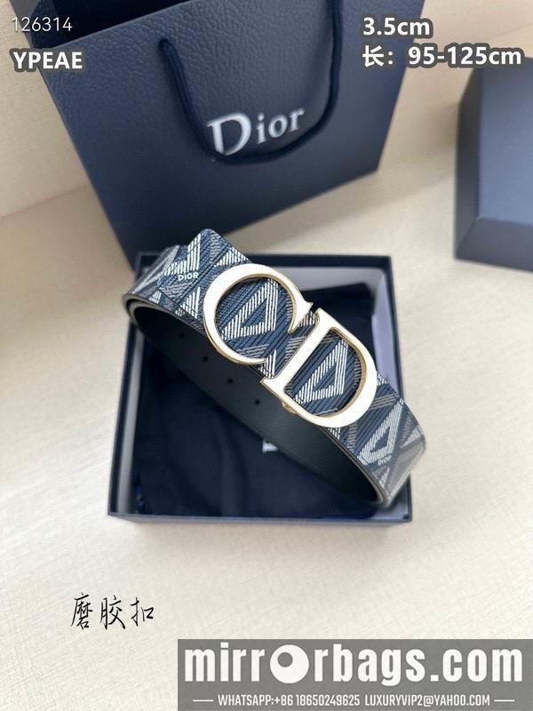 Replica Dior belt 35mmX95-125cm 8L16