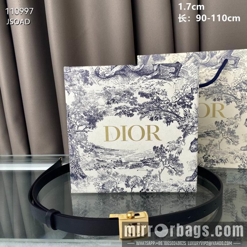 Replica Dior Belt 17mmX90-110cm 8L01
