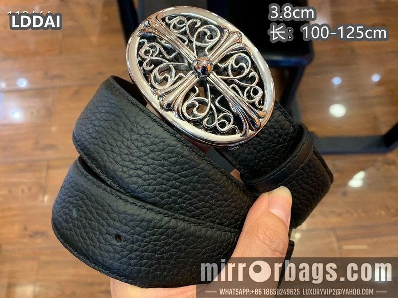 Replica Chrome Hearts belt 38mmX100-125cm 8L01