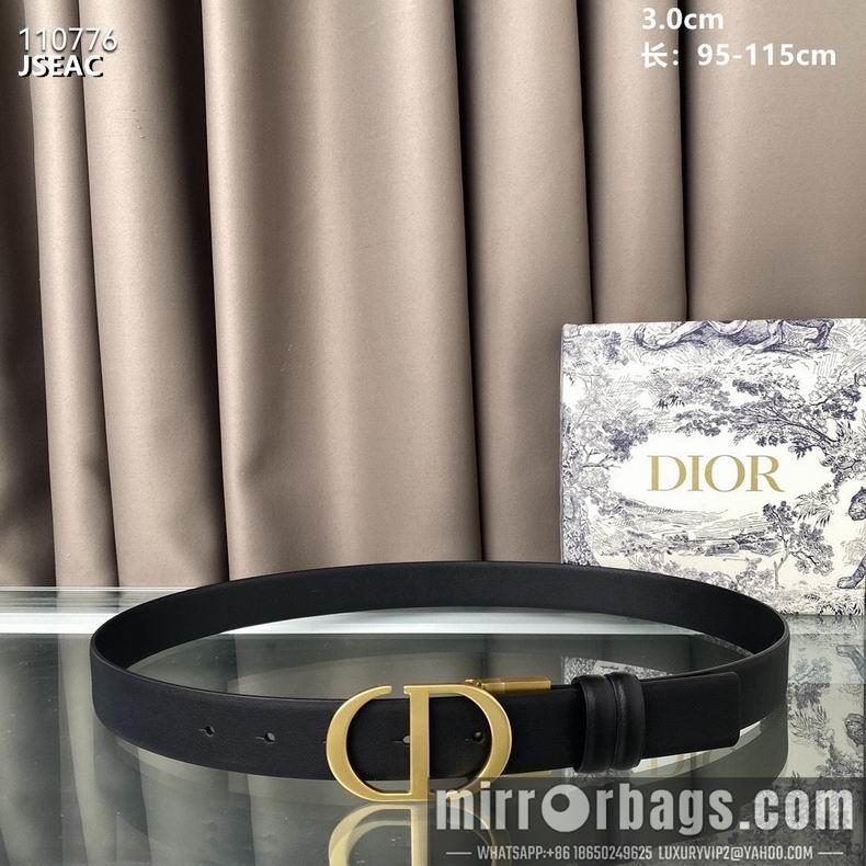 Replica Dior Belt 30mmX95-115cm 8L08