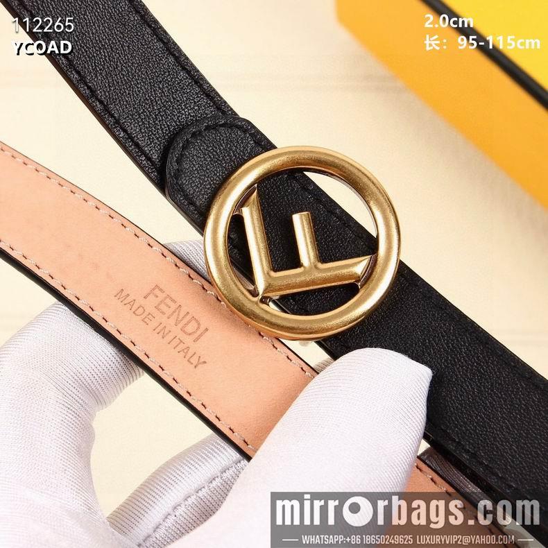Replica Fendi Belt 20mmX95-115CM 8L11