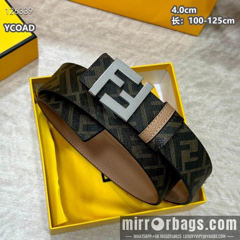 Replica Fendi belt 40mmX100-125cm 8L06
