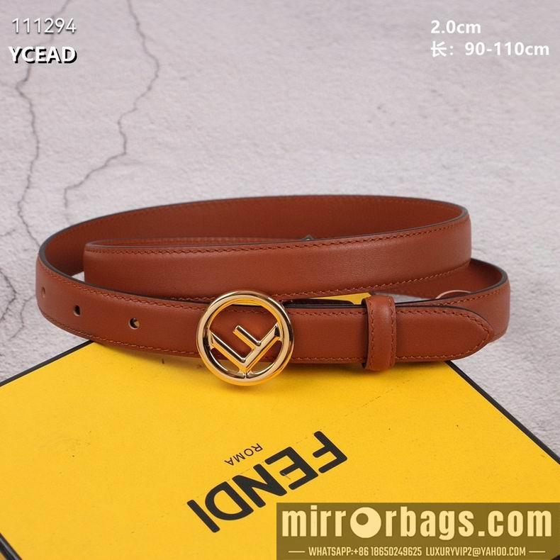 Replica Fendi Belt 20mmX90-110cm 8L06