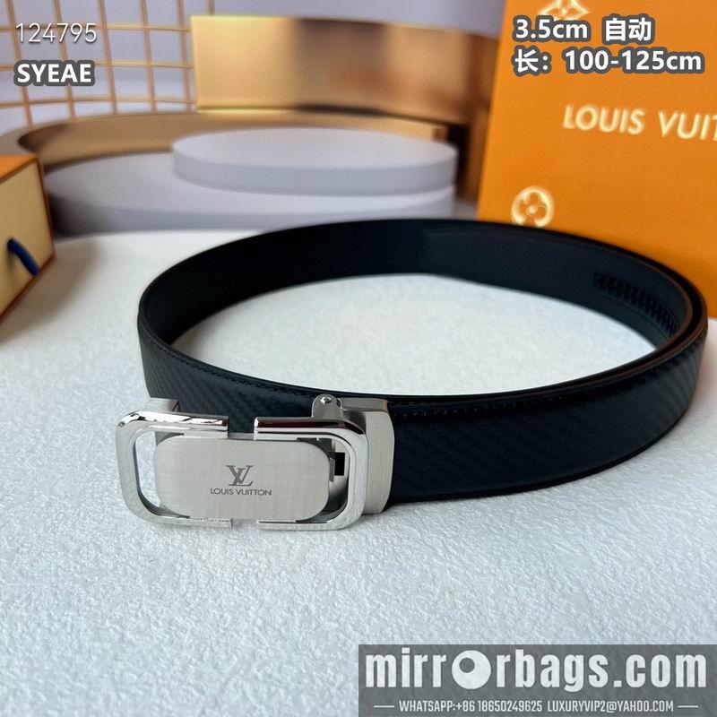 Replica LV belt 35mmX100-125cm 8L37