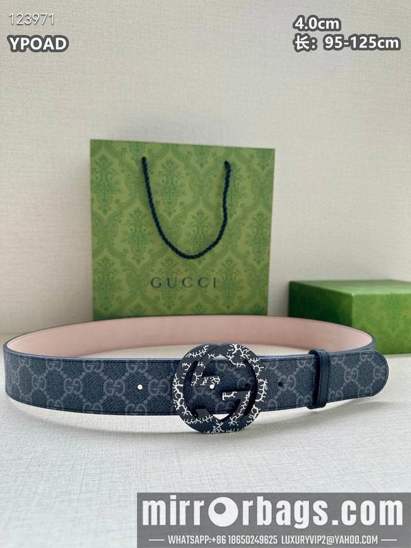 Replica Gucci belt 40mmX95-125cm 8L107