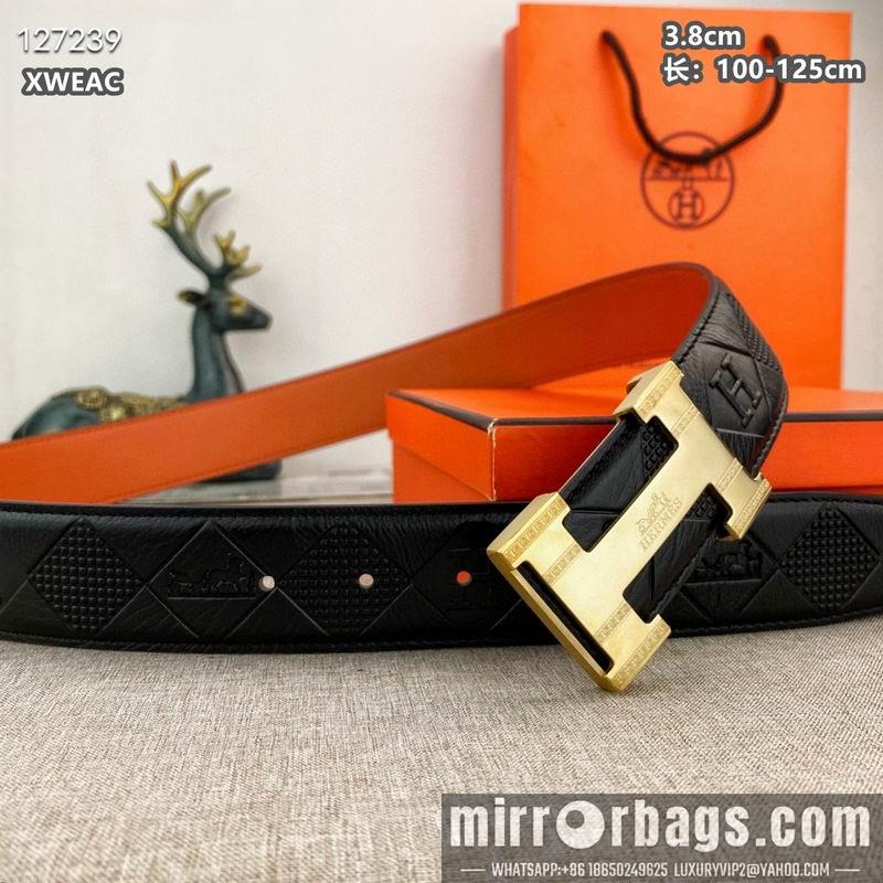 Replica Hermes belt 38mmX100-125cm 8L48