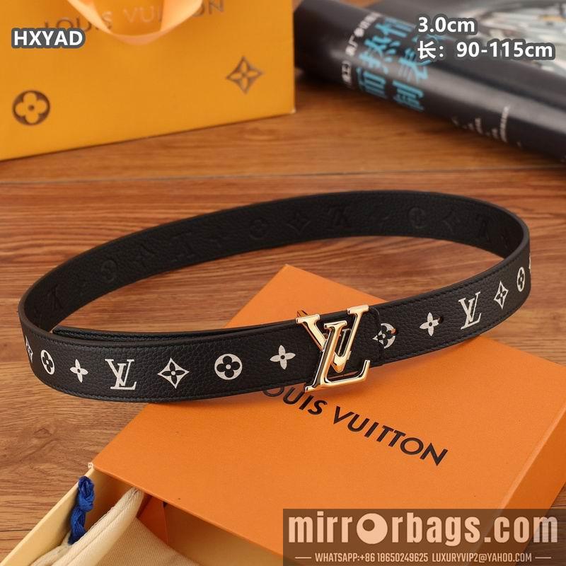 Replica LV belt 30mmX90-115cm 8L26