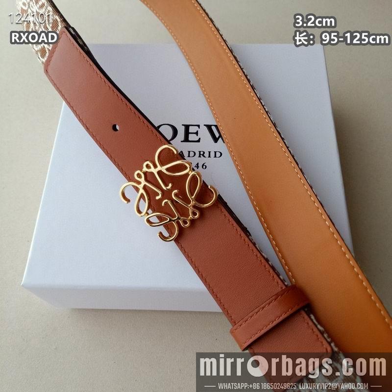 Replica Loewe belt 32mmX95-125cm 8L01