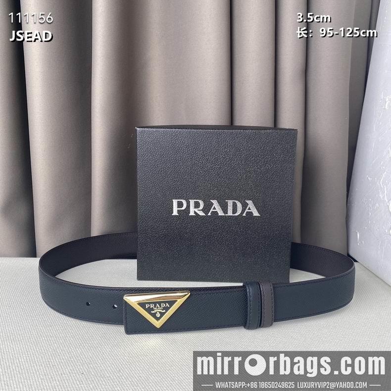 Replica Prada belt 35mmX95-125CM 8L04