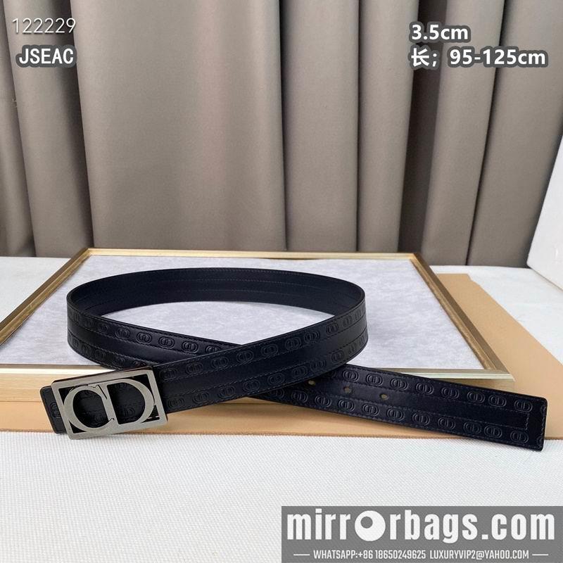 Replica Dior belt 35mmX95-125cm 8L27