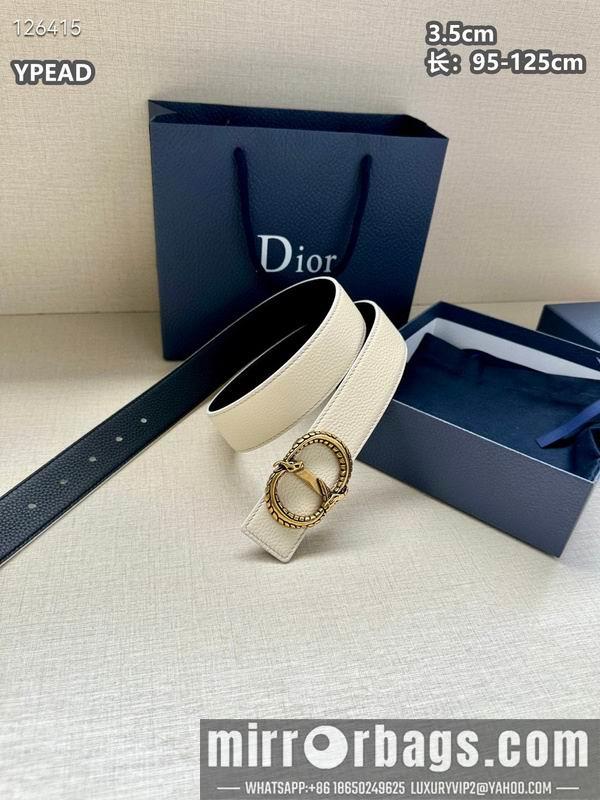 Replica Dior belt 35mmX95-125cm 8L20