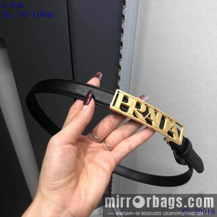 Replica Prada belt 20mmX95-110CM 8L01