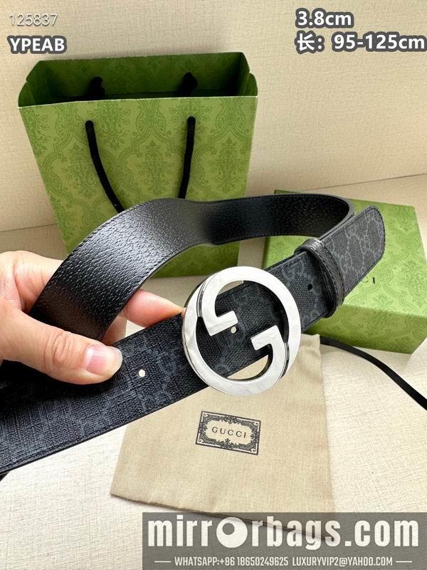 Replica Gucci belt 38mmX95-125cm 8L08