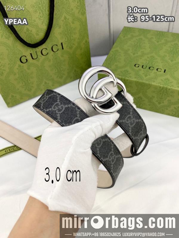 Replica Gucci belt 30mmX95-125cm 8L20
