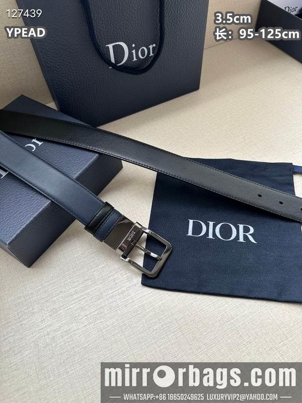 Replica Dior belt 35mmX95-125cm 8L34
