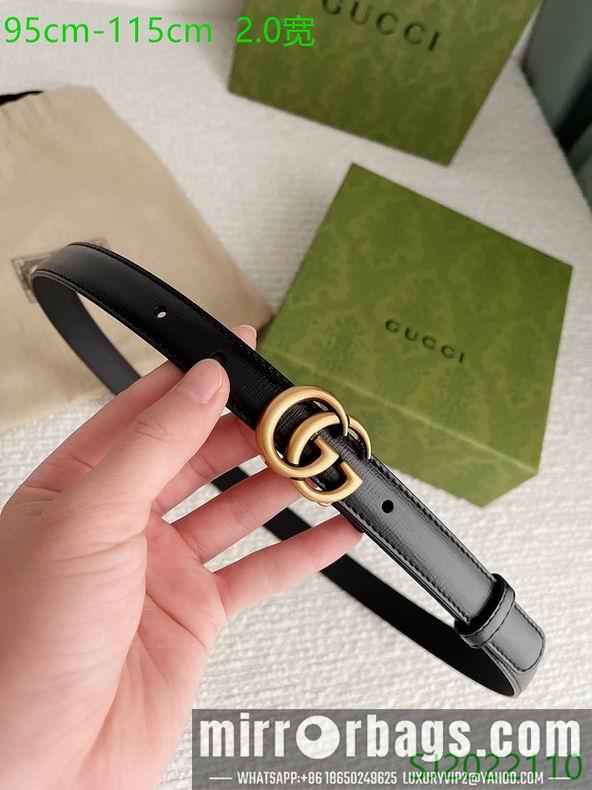 Replica Gucci belt 20mmX95-115cm 7D02
