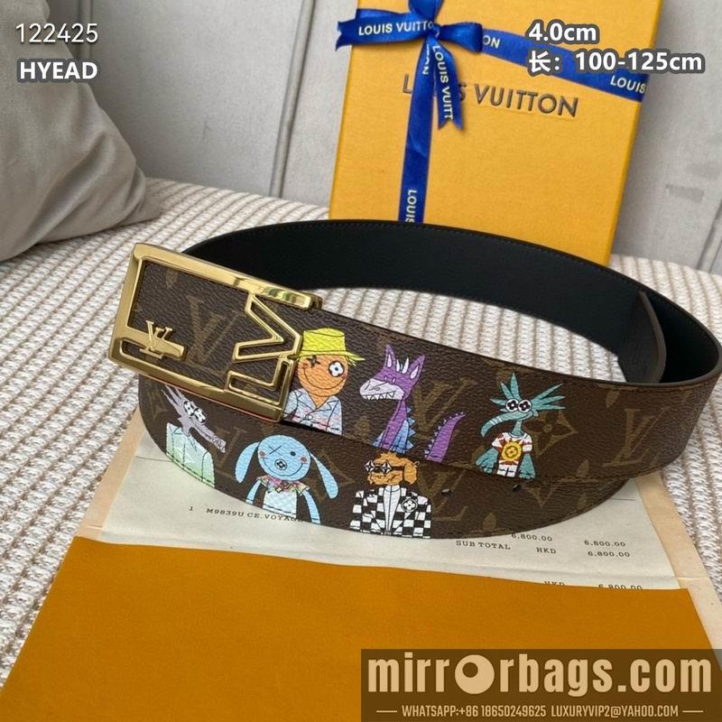 Replica LV belt 40mmX100-125cm 8L89