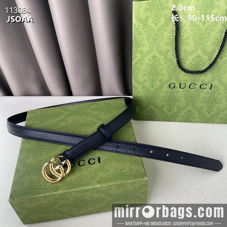 Replica Gucci belt 20mmX90-115cm 8L12