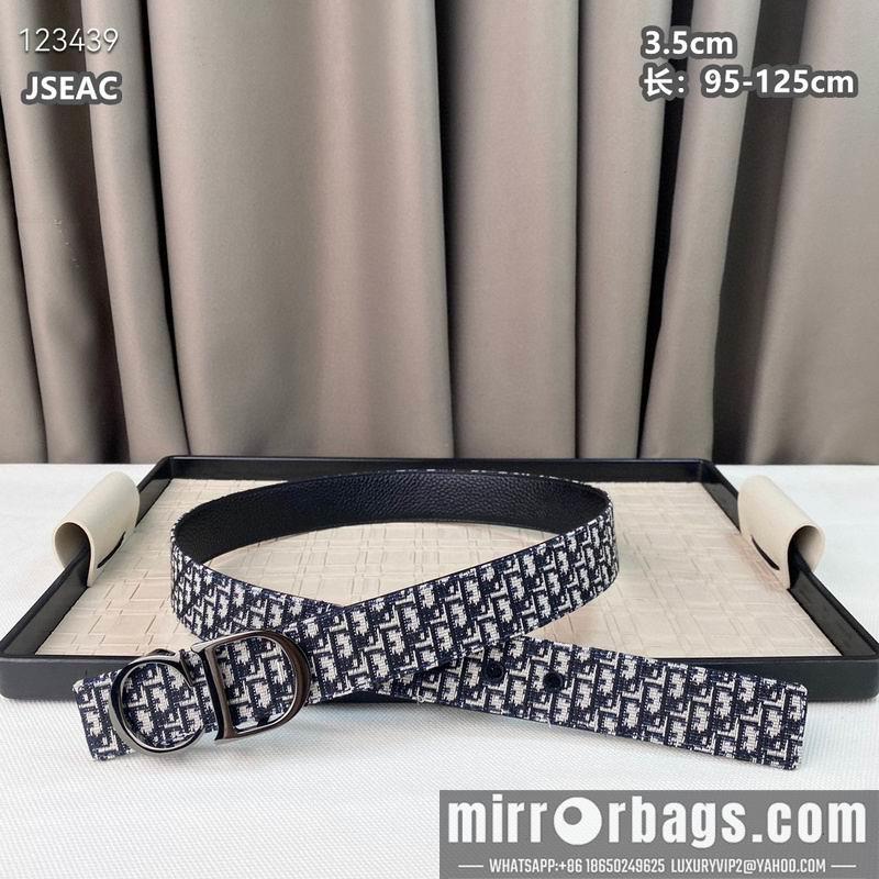 Replica Dior belt 35mmX95-125cm 8L24
