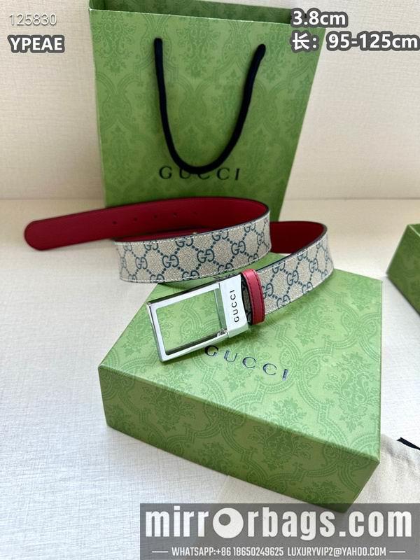 Replica Gucci belt 38mmX95-125cm 8L01