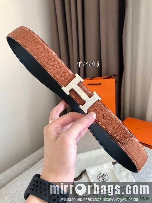 Replica Hermes Belt 32mmX95-110cm 7D23