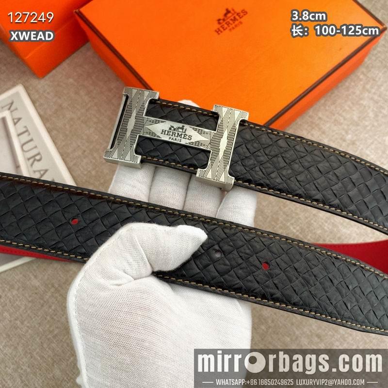 Replica Hermes belt 38mmX100-125cm 8L57
