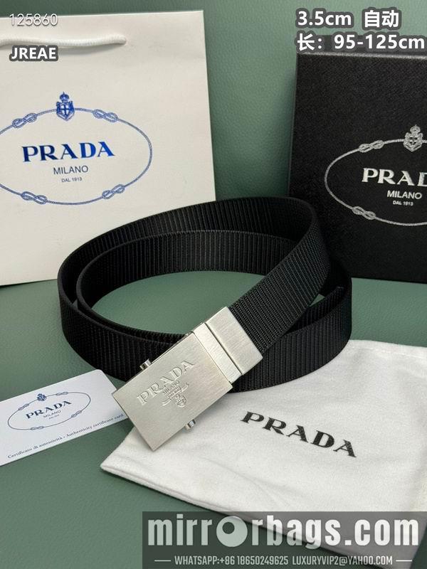 Replica Prada belt 35mmX95-125cm 8L51