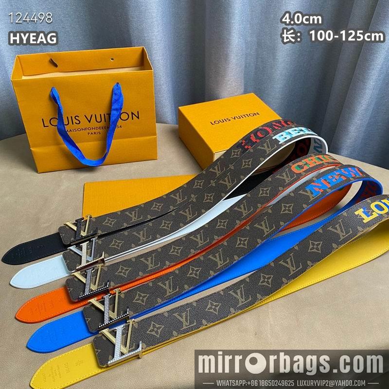 Replica LV belt 40mmX100-125cm 8L34