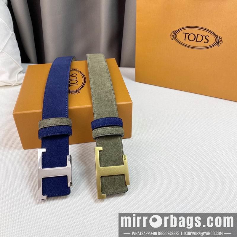 Replica Tod's belt 34mmX95-125cm 7D02