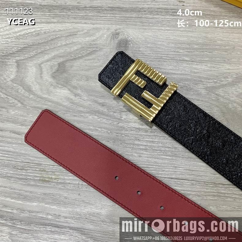 Replica Fendi Belt 40mmX100-125cm 8L17