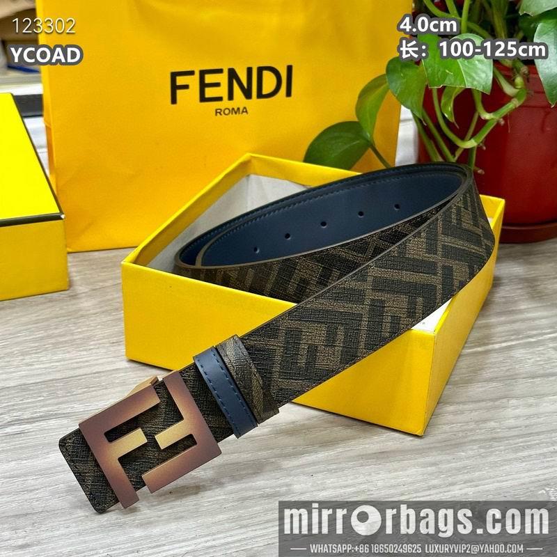 Replica Fendi belt 40mmX100-125cm 8L76