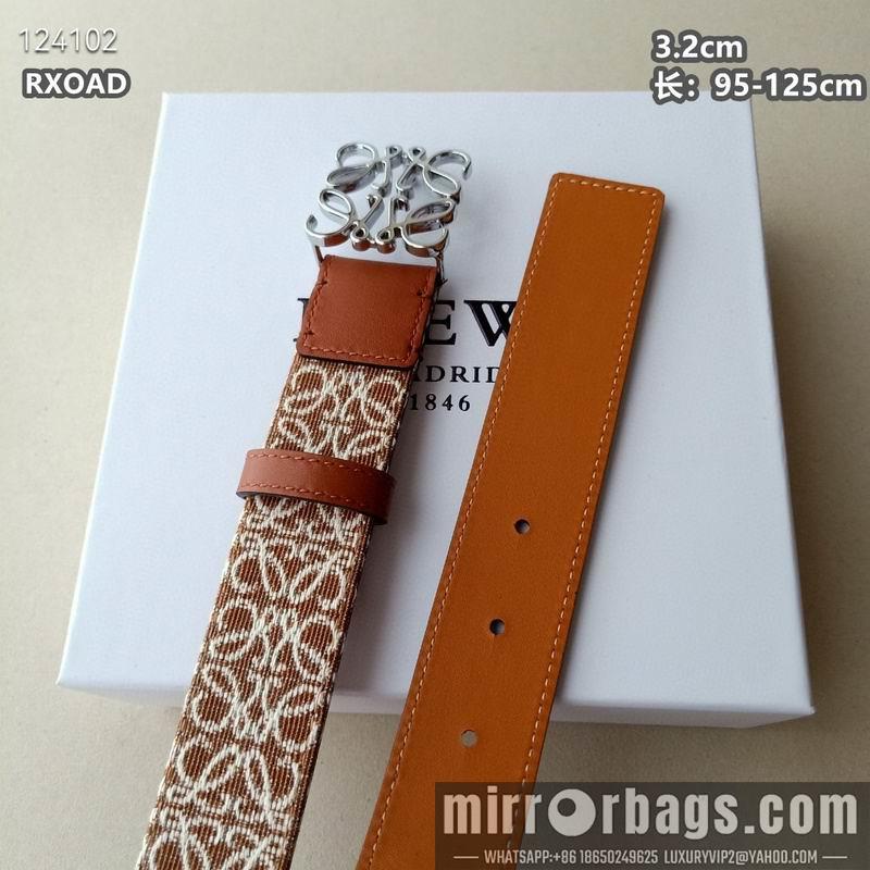Replica Loewe belt 32mmX95-125cm 8L01