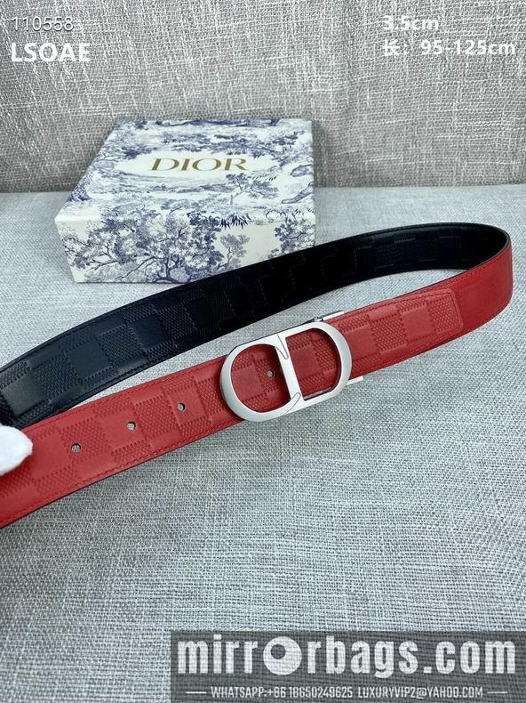 Replica Dior Belt 35mm 95-125cm 8L08