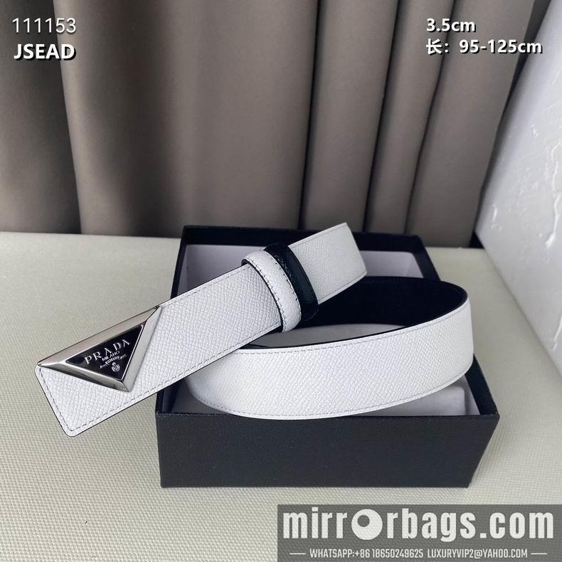 Replica Prada belt 35mmX95-125CM 8L04
