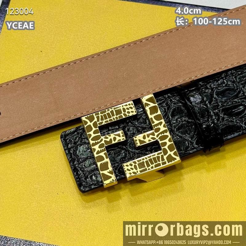 Replica Fendi belt 40mmX100-125cm 8L78