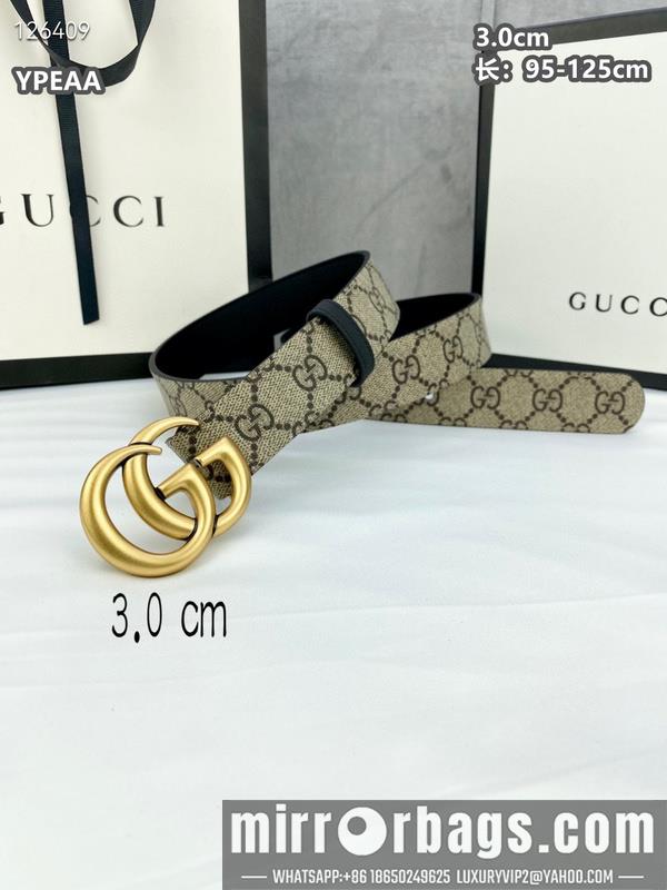 Replica Gucci belt 30mmX95-125cm 8L19