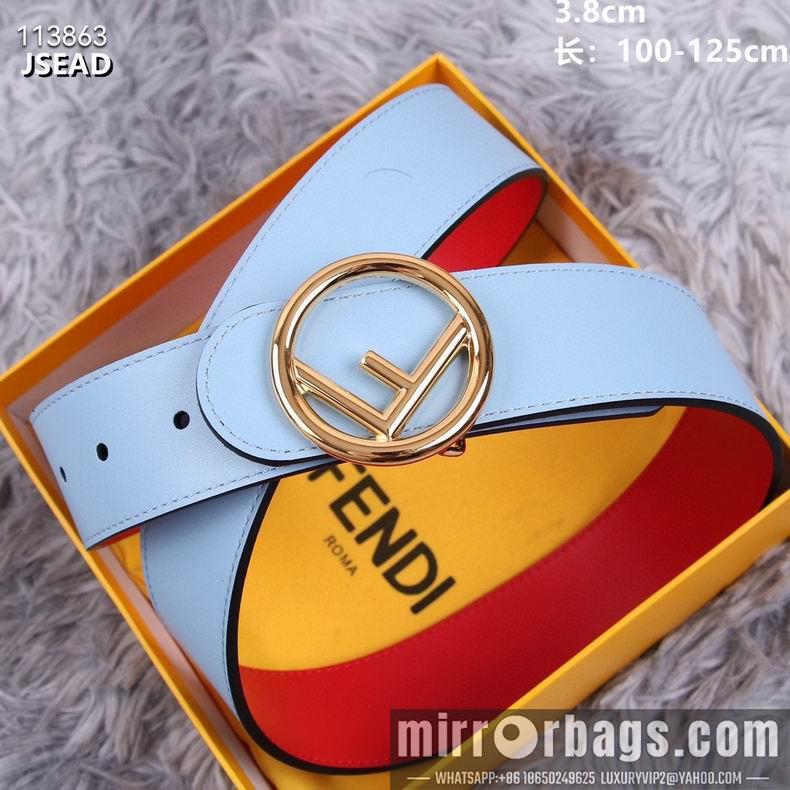 Replica Fendi Belt 38mmX100-125CM 8L21