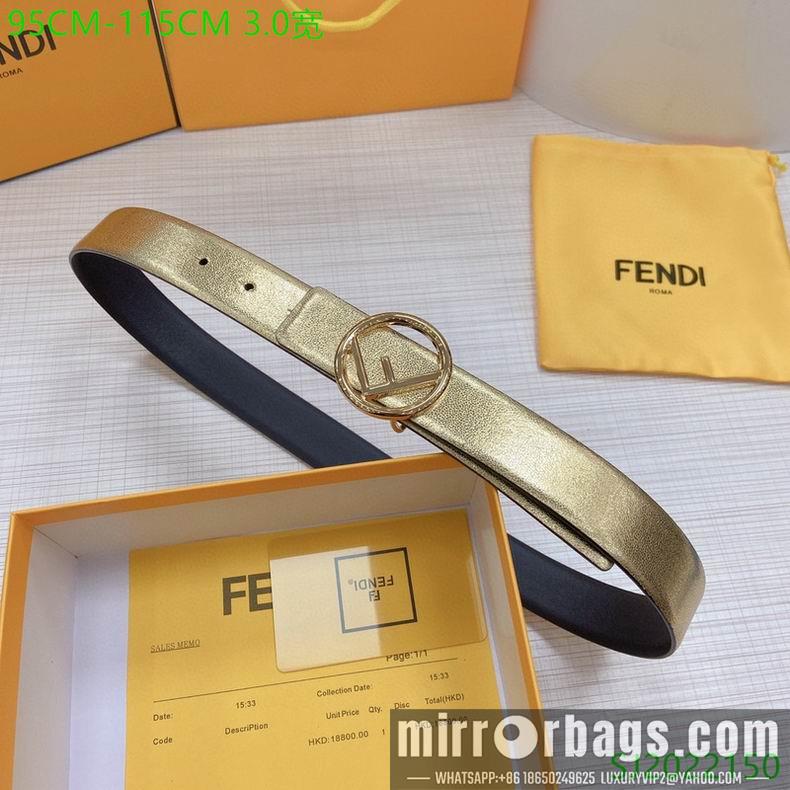 Replica Fendi Belt 30mmX95-115cm 7D