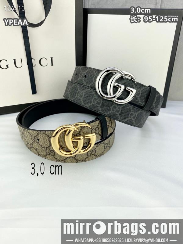 Replica Gucci belt 30mmX95-125cm 8L19