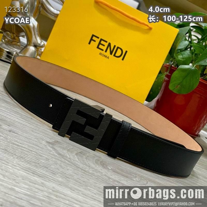 Replica Fendi belt 40mmX100-125cm 8L49