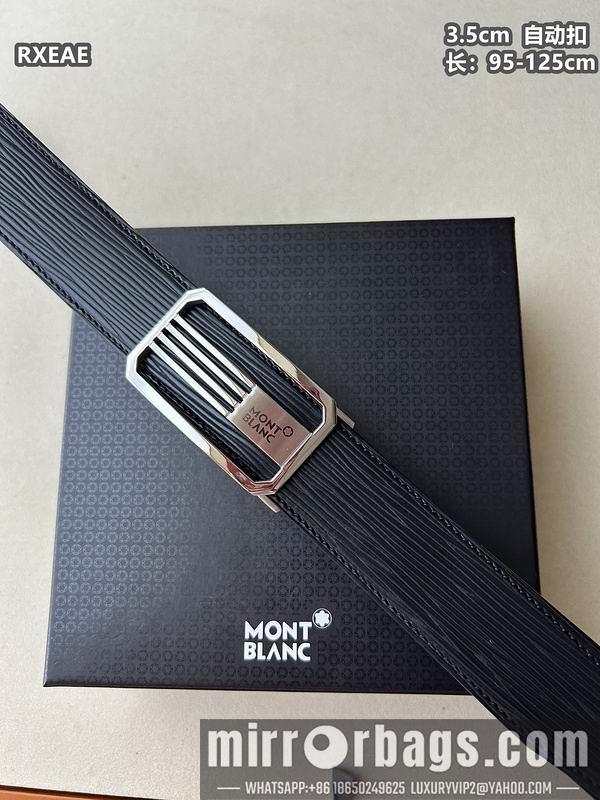 Replica Montlanc belt 35mmX100-125cm 8L77