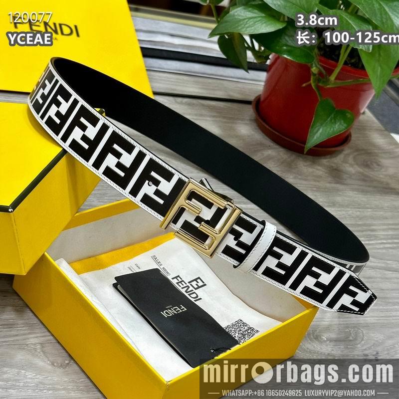 Replica Fendi belt 38mmX100-125cm 8L09
