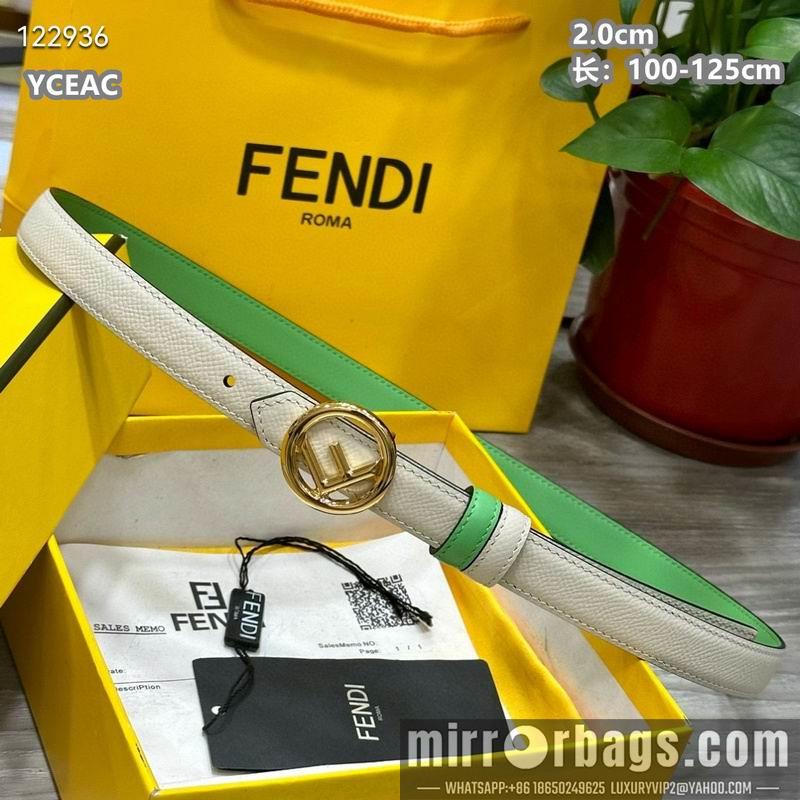 Replica Fendi belt 20mmX100-125cm 8L22