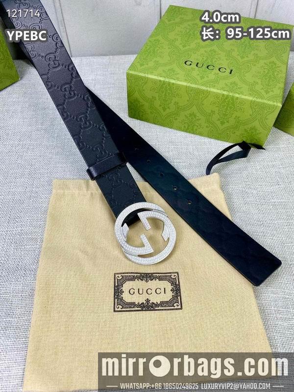 Replica Gucci belt 40mmX95-125cm 8L115