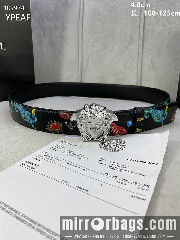 Replica Versace Belt 40mmX100-125cm 8L21