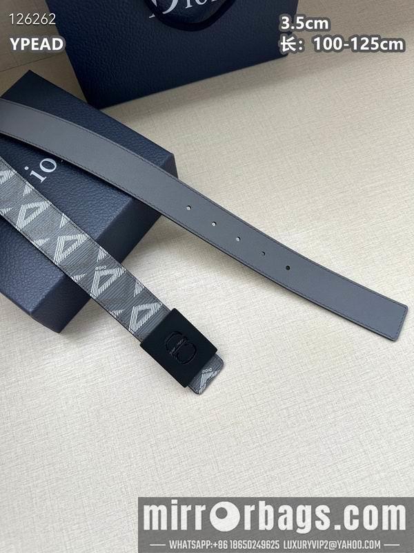 Replica Dior belt 35mmX100-125cm 8L28