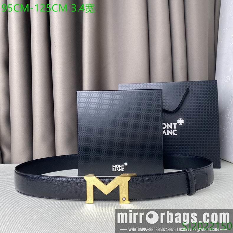 Replica Montblanc Belt 34mmX95-125CM 7D26