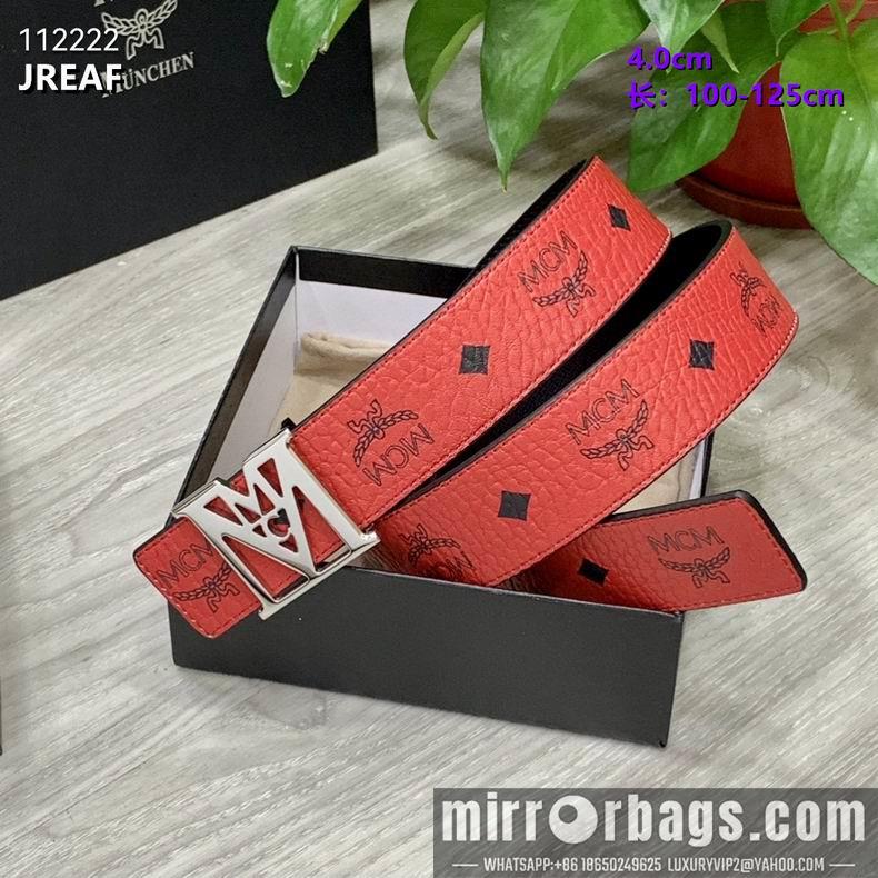 Replica MCM belt 40mmX100-125cm 8L02